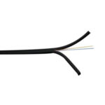 Premium Line 261462004 FO ID Cable, FTTH w/Two FRP Strength Members, Flat Type, SM 9/125 (G657A2), 4C, LSOH