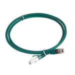 LEGRAND Patch cord RJ45 category 6A S/FTP LSZH 1m green 51866