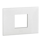 LEGRAND Arteor™ - Plate - Italian / US standard - square - 2 modules - White (575230)