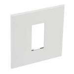 LEGRAND Arteor™ - Plate - French/German std - square - 1 module - White (576540)