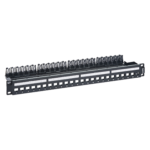Legrand PATCH PANEL 24 RJ45 CAT 5E/6/6A KS TO BE EQUIPPED WITH METAL CABLE HOLDER (632850)