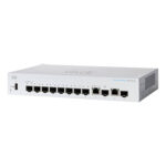 CBS350-8S-E-2G Cisco 8-port Gigabit SFP Managed Switch with 2 Gigabit