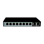 DES-F1010P-E 8 + 2 1000Mbps 250m PoE Switch