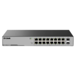 DGS-F1016P 16 Port Gigabit Unmanaged POE Switch with 2 SFP ports 250 watts