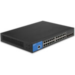 LGS328C 24-Port Managed Gigabit Ethernet Switch with 10G SFP+