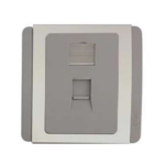 D-LINK Faceplate Single UK GRAY/NFP-0GRY11