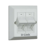 D-LINK Angular Faceplate Double UK /NFP-0WHI22