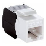 D-LINK Cat6A UTP Keystone Jack/NKJ-6AWHI1B21