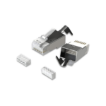 NPG-6A2MET502-50 Cat6A FTP Plugs Shielded