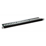 D-LINK Cat6 UTP Fully Loaded 24 Port Patch Panel- 0.5U/NPP-C61BLK243