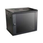 "D-LINK WALL MOUNT RACK 6U 600*450 WITH 1 FAN , 1 SHLIF NWR-6U-6045- BL-GL