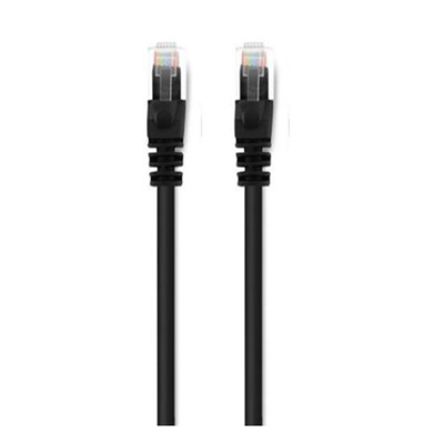 PL-PC-U6-0.5BK UNSHIELDED CAT6 PATCH CORD W/ T568B WIRING, 0.5M, LSZH Black