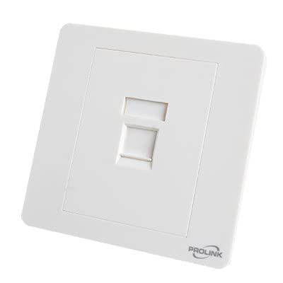 ProLink PL-FP1-UK 1 Port UK type Faceplate