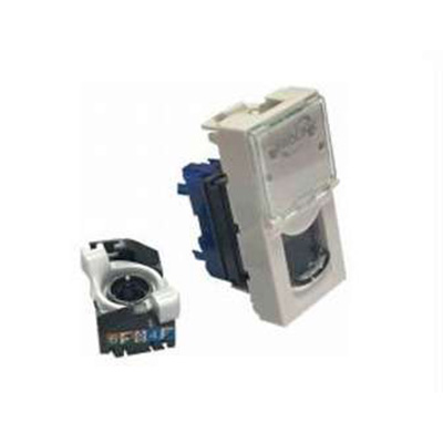 ProLink PL-KJ6A-RTL-CLIP 10G Rotating Tooless Connection Module Cat6a UTP With Clip Adaptor