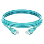 ProLink PL-PC-U6-0.5TQ UNSHIELDED CAT6 PATCH CORD W/ T568B WIRING, 0.5M, LSZH Turquoise