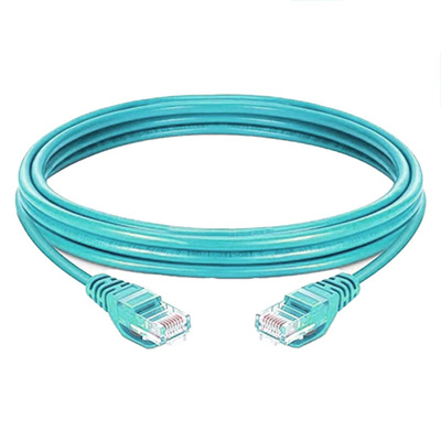 ProLink PL-PC-U6-0.5TQ UNSHIELDED CAT6 PATCH CORD W/ T568B WIRING, 0.5M, LSZH Turquoise