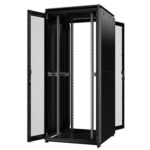 ProRack 42U 800*800 Standing server rack with Vented door, 4 fans, 1 shelf and 1 PDU 8 outlet PR-FV8842