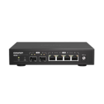 QNAP 6-Port 10GbE/2.5GbE Unmanaged Switch (QSW-2104-2S)