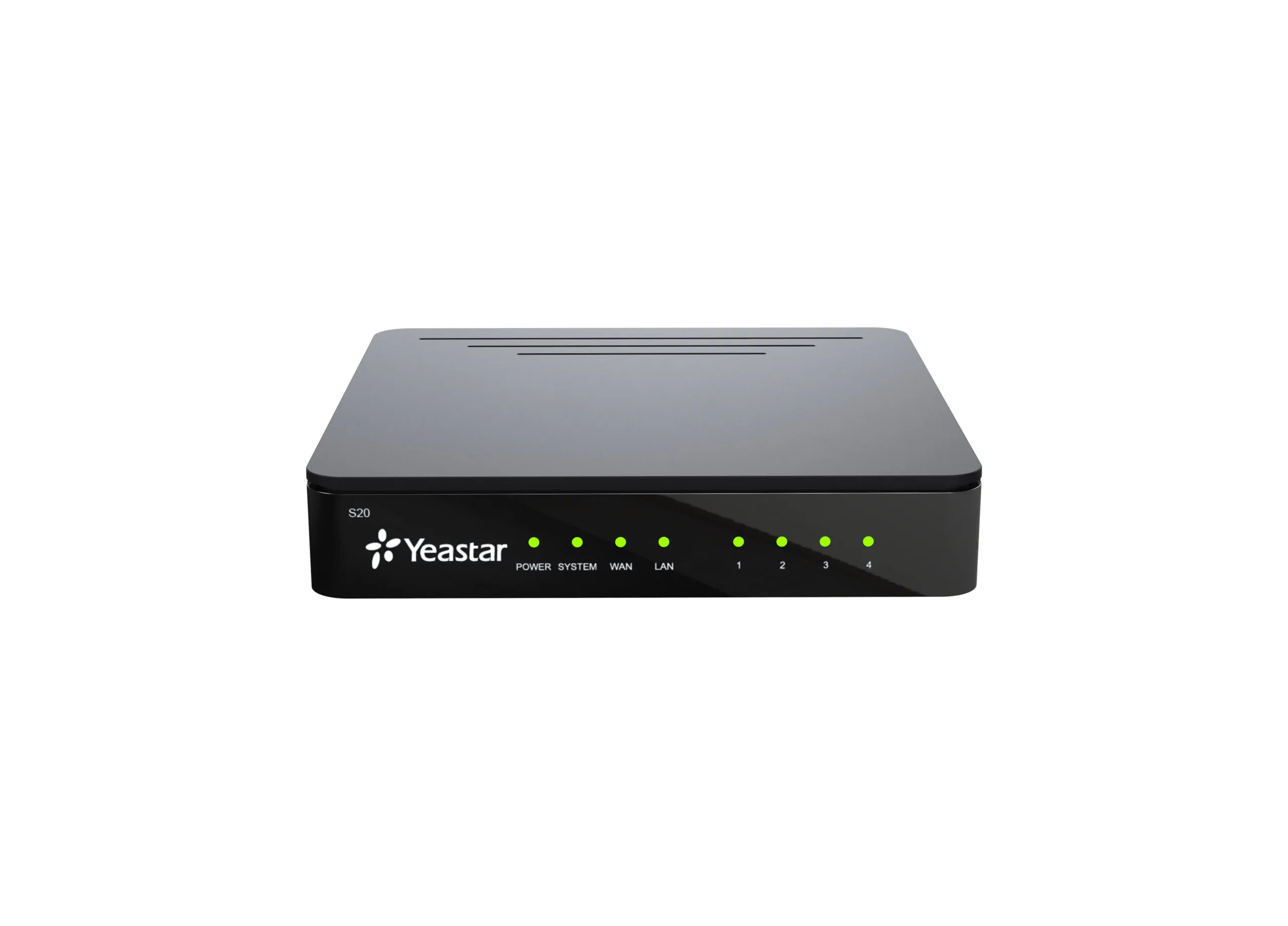 YS-S20-O2 Yeastar S20 Hybrid IP PBX (YS-S20-O2) Bundle 1 FXO + 1 FXS | 20 Users | Small Business VoIP PBX - Image 1