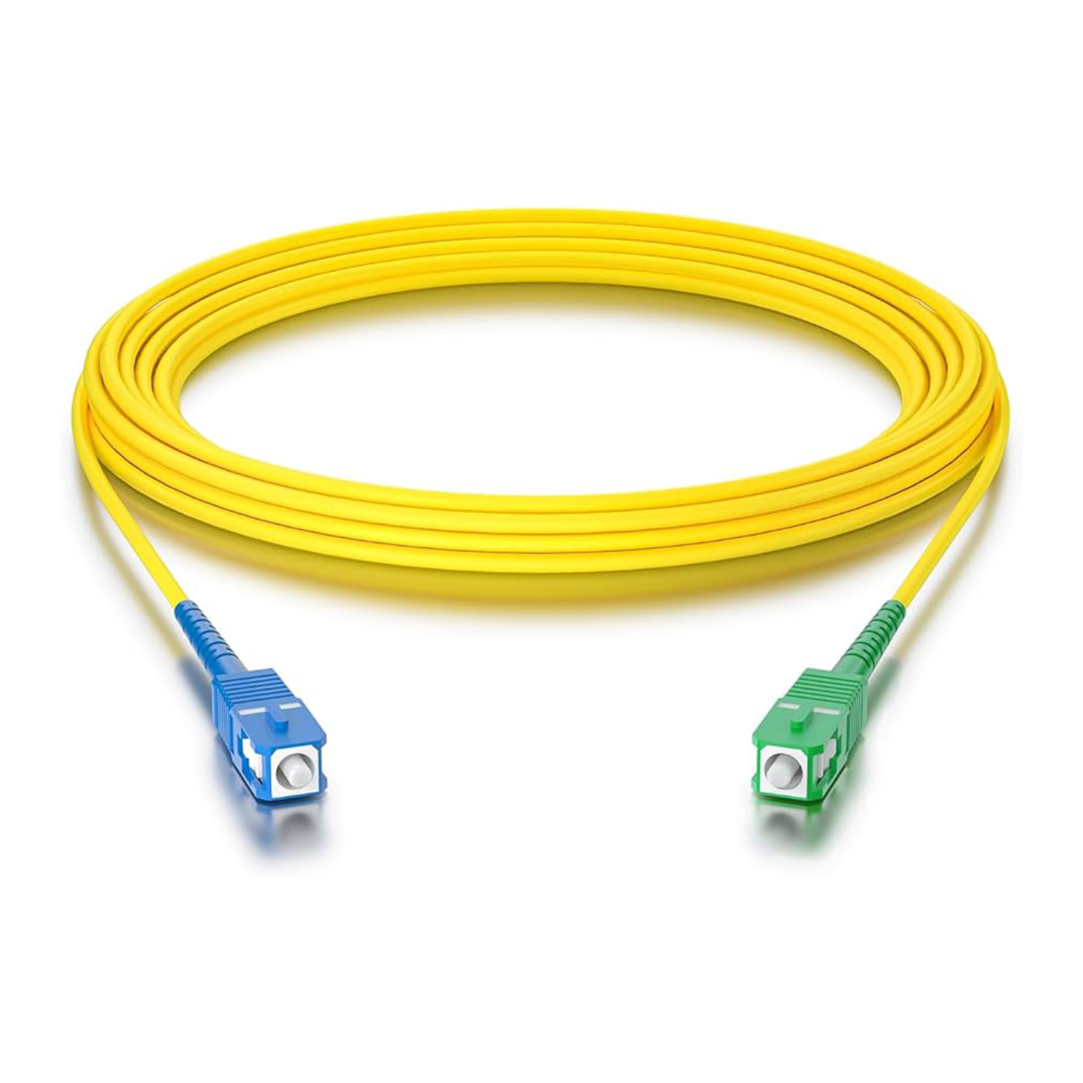 217211010 Premium Line SC/APC-SC/APC Simplex, SM 9/125 G657A2 ,LSOH, 1m - Image 1