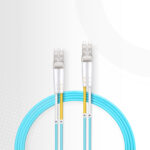 Premium Line LC/UPC-LC/UPC Duplex Multimode OM4 Patch Cord 3M, LSOH