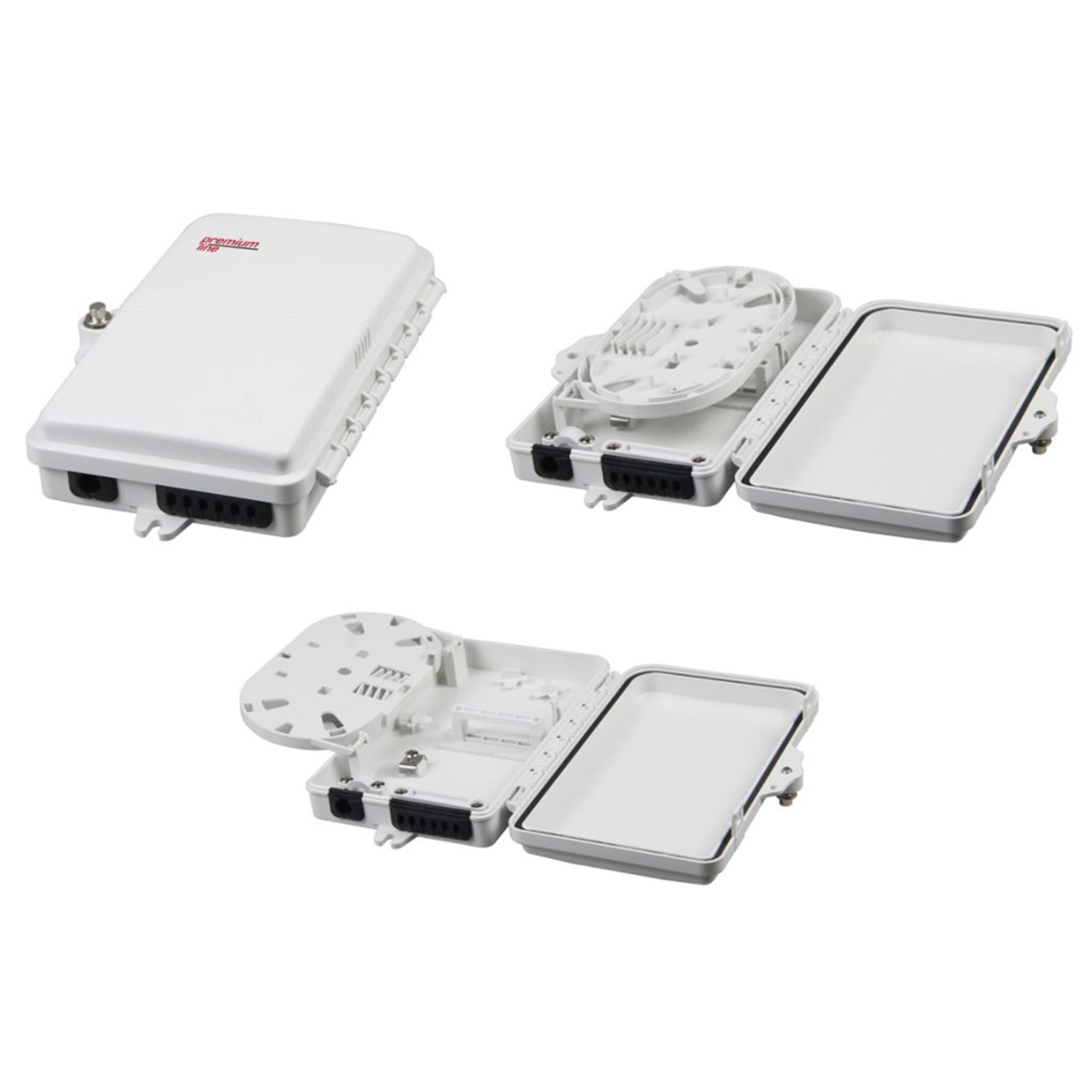 253211480 Premium Line FTTH Distribution box, 48ports, SC Simplex Type, without Adapters - Image 1