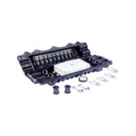 Premium Line FO Splice closure, w/6 cable ports (3in, 3out), 144cores, dome type, black