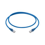 Premium Line Cat.6,  U/UTP patch cord, molded, Snag Proof , PVC , 0,5m length, Blue