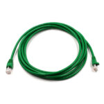 Premium Line Cat.6,  U/UTP patch cord, molded, Snag Proof , PVC , 1m length, Green