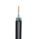 Premium Line FO access building cable, unitube, w/glass yarn strength member, MM OM4, 8C, PE