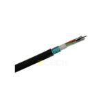 Premium Line FO OD cable, multitube, steel armored w/central steel wire strength member, SM9/125, 48C, PE